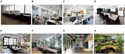 Visual properties and perceived restorativeness in green offices: a photographic evaluation of office environments with various degrees of greening